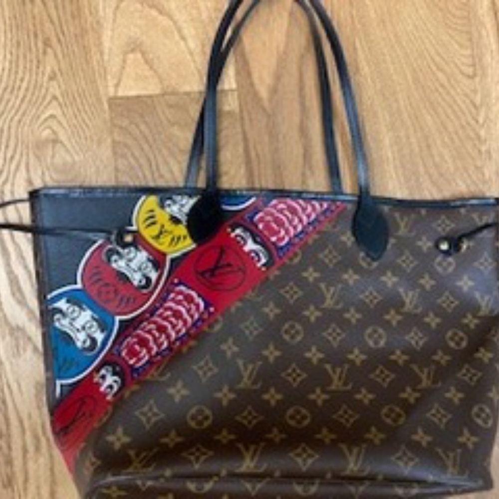 LOUIS VUITTON NEVERFULL KABUKI MONOGRAM BAG AUTHENTIC